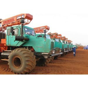 Buy cheap Top Drive 6x6 chassis Buggy 200m Truck Mounted Drilling Rig from wholesalers