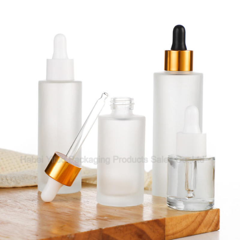 Buy cheap Bulk Dropper Empty Essential Oil Bottles Clear 2oz Customize Logo from wholesalers