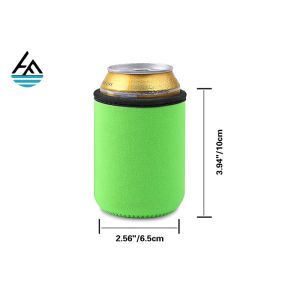 Buy cheap Custom Foam Neoprene Can Holder / Mutispandex Personalized Beer Can Cooler from wholesalers