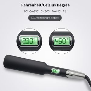 Buy cheap Fast Heating FCC 300F Ceramic Plate Hair Straightener Home Use from wholesalers