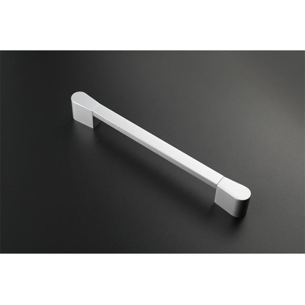 Quality Silver Oil Spraying Aluminum Pull Handles For Drawer Slide Hardware for sale