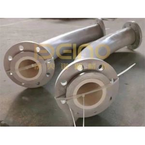 Buy cheap 10mm Wear Resistant Ceramic Pipe Abrasion Resistance Alumina Ceramic Pipe from wholesalers