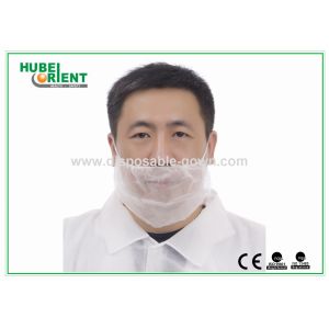 Buy cheap Breathable Double Elastic 10gsm Nonwoven Beard Cover from wholesalers