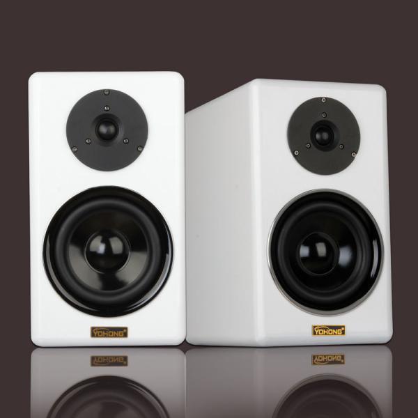 TWO-WAY Bluetooth Bookshelf Speakers Low Distortion Factor Clean And Accurate
