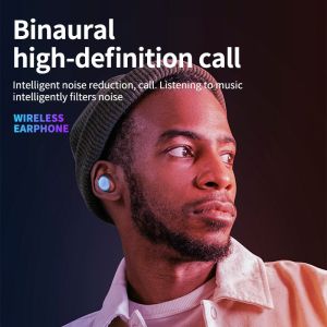 Buy cheap Sport Bass Voice Noise Cancelling HIFI Earphone Wireless Stereo Headset for All Phones from wholesalers