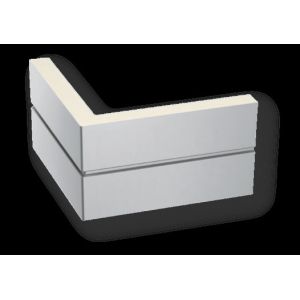 Buy cheap Right Angle Corner PUF Partition Panel For Warehouse Cold Room product