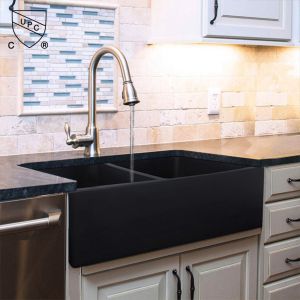 Buy cheap White Porcelain Bathroom Farmhouse Sink Rectangular Trough Single Bowl from wholesalers