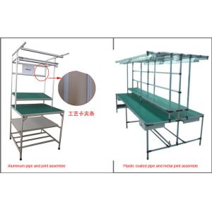Buy cheap Lean Pipe Rack Workstation Industrial Workbench from wholesalers