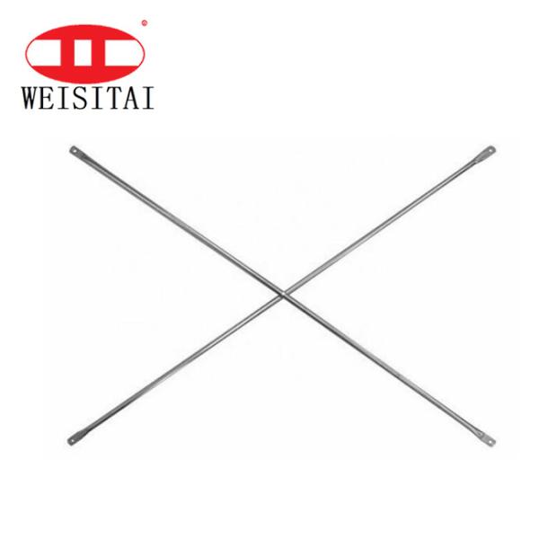 Quality OD20/22MM Galvanzied Steel scaffolding braces Frame Scaffolding Parts for sale