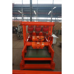 China Bentonite Hydrocyclone Gas Drilling Mud Desander With Shaker on sale