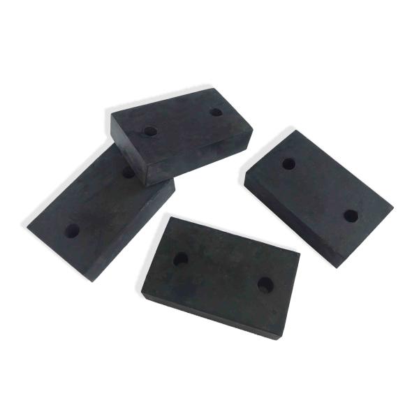 Molded Rubber Bumper Stop , Rubber Isolation Pads Buffer Silent Block