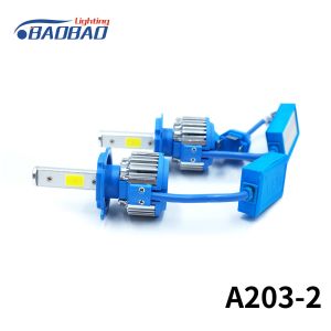 Buy cheap A203-2 30w 3000Lumen COB chips car led headlight from wholesalers