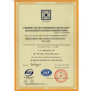 YM POWER TECH LIMITED Certifications