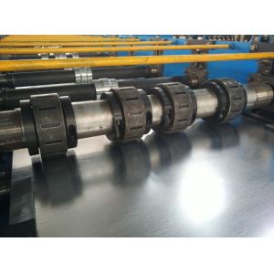 Buy cheap Chain Driven Floor Deck Roll Forming Machine 0.8-1.5mm Thickness 40GP Container from wholesalers