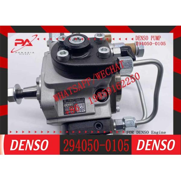Excavator diesel engine parts 294050-0106 294050-0105 fuel pump for isuzu 6HK1 diesel engine fuel injection pump
