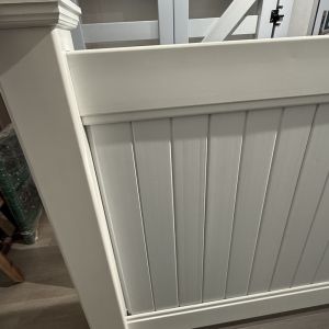 Buy cheap Easy Install PVC 6 Ft White Vinyl Privacy Fence Waterproof UV Resistant from wholesalers