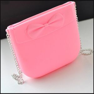 Buy cheap Silicon Zipper Shoulder Bag With Bowknot promotion gift from wholesalers