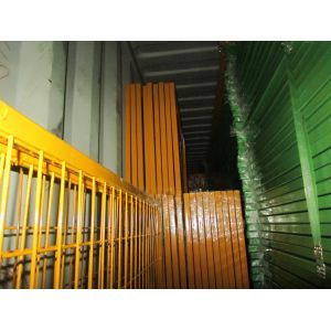 Buy cheap H6’/1830mm*W9.5’/2900mm weld infill mesh2"*4"*9ga/3.60mm temporary construction fence panels powder coated blue from wholesalers