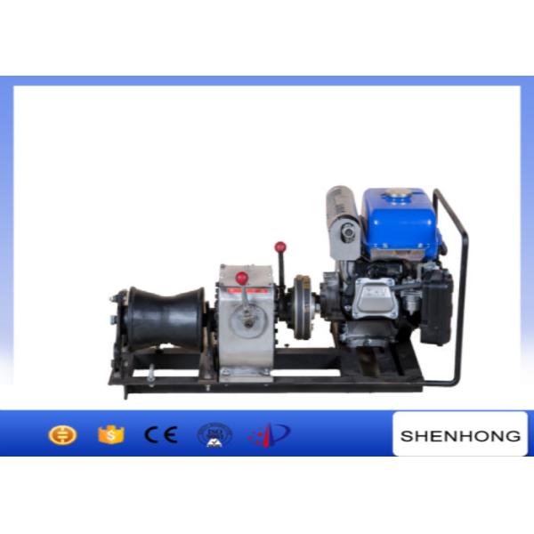 Buy cheap 10KN YAMAHA Engine Cable Pulling Tools Belt Driven / Cable Powered Winch from wholesalers