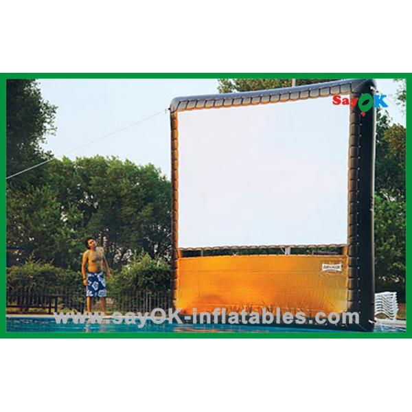 Buy cheap Portable Home Inflatable Movie Screen / Projection Display Custom Inflatables from wholesalers