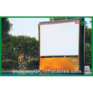 Buy cheap Portable Home Inflatable Movie Screen / Projection Display Custom Inflatables from wholesalers