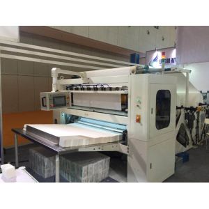 Buy cheap High Efficiency Facial Tissue Paper Machine , Automatic Towel Folding Machine from wholesalers