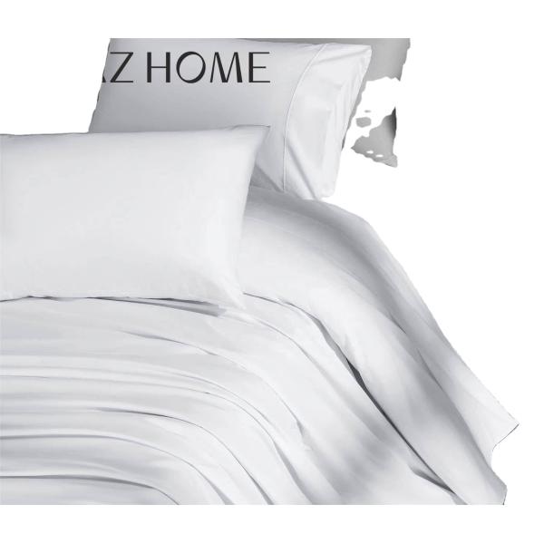 100% Organic Bamboo Bedsheets Bedding Set with Color Fastness Grade 4 in Modern Style