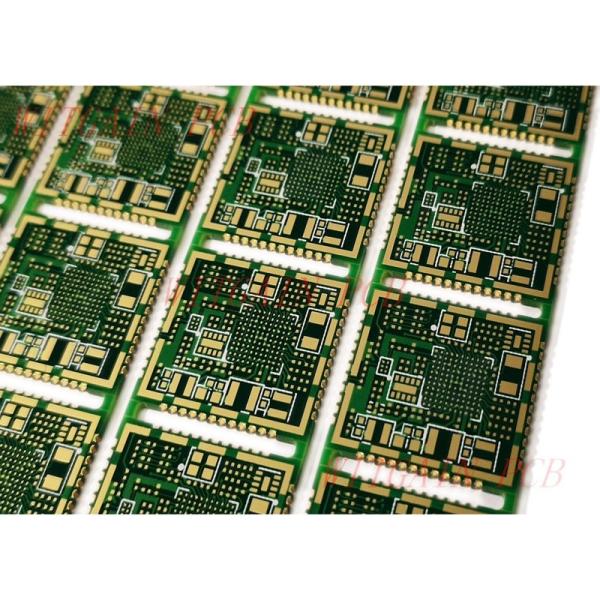0.8MM Half Hole PCB 4 Layer HDI FR4 IT180A PCB Material