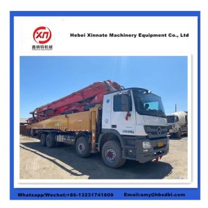 Buy cheap Sany 56m Used Concrete Pump Truck Secondhand Concrete Mobile Pump from wholesalers