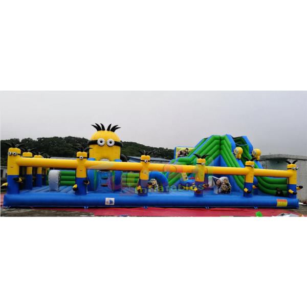 Quality Fire Proof Inflatable Amusement Park Commercial Spongebob Bounce House for sale