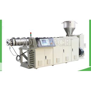 Buy cheap High Output Plastic Extrusion Machine , PE / HDPE Dough Extruder Machine from wholesalers