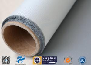Buy cheap Colored Silicone 1 Side Coating Fiberglass Fabric Heat Insulation 15oz Gray Color product