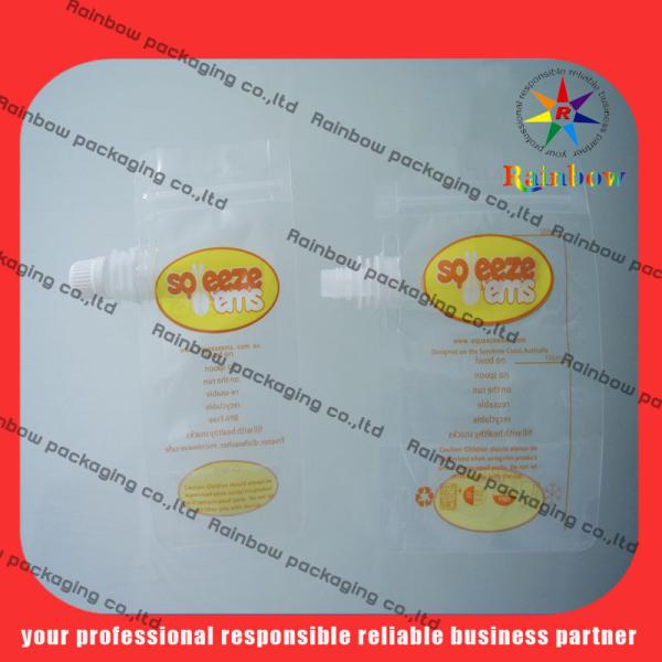 Quality Stand Up Noni Plastic Pouches Packaging  for sale