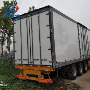 Buy cheap Aotong Box Cargo Truck Wing Van Semi Trailer with Open Wing and 2" 50mm JOST King Pin from wholesalers
