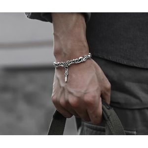 Buy cheap Viking Style Twisted Braided Pattern Copper Balance Bracelet product