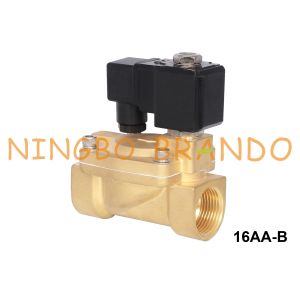 Buy cheap 1'' PTFE Diaphragm Operated Brass Solenoid Valve 24VDC 220VAC from wholesalers