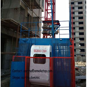Buy cheap 2t load construction hoist SC200 for building project from wholesalers