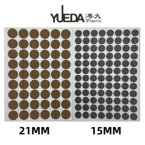 21MM Diameter Rust Proof Screw Cap Stickers Self Adhesive Screw Cap Covers