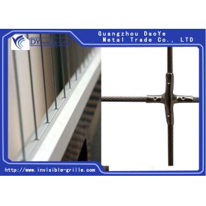 Buy cheap Anti Rust Invisible Grilles Stainless Steel Wire Material from wholesalers