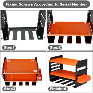 Buy cheap Efficiently Store Your Heavy Duty Tools with this Carbon Steel Cordless Drill Rack from wholesalers