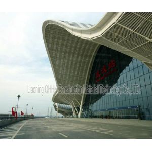 UV Resistant Prefabricated Steel Structures Large Span Prefab Bus / Train