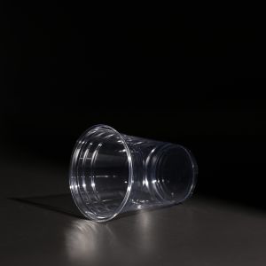 Clear PET Cup For Cold Drink Boba Tea Cups Bubble Tea Packaging With Customized