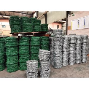 Buy cheap 2.8mm Plastic Pvc Coated Barbed Wire from wholesalers