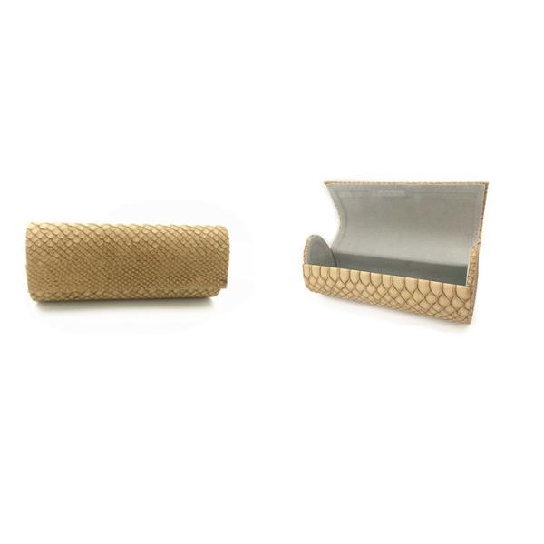 Quality Snakeskin Sunglasses Case Pattern Hard Glasses Case For Sunglasses for sale
