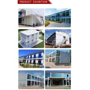 Folding Container House 3 Rooms Flat Pack Expandable Prefabricated Design Style