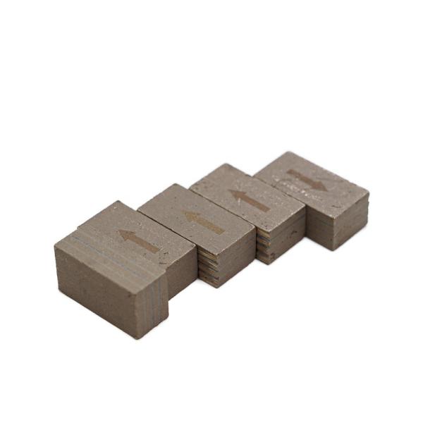 Buy cheap 1000-1200-1600mm Blade LINSING Diamond Marble Segment with Silver Welding Technology from wholesalers