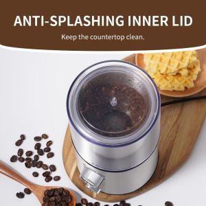 Buy cheap Multifunctional Electric Coffee Grinder UK Plug 80g Capacity with Removeable Grinder Cup from wholesalers