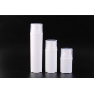 PP Cream Pump Bottle 50ml Airless Pump Bottles For Men UK19D