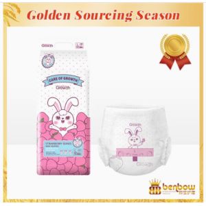 Disposable Diaper for Baby with Comfortable Waist Circumference and Leak