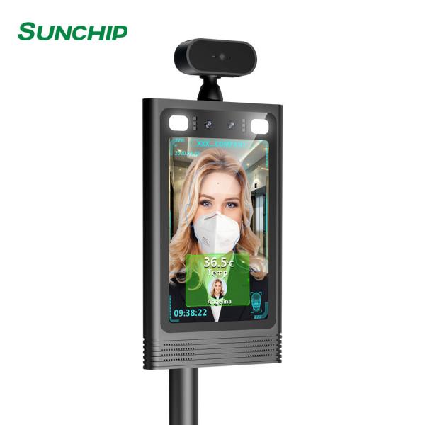 Buy cheap Android 800*1280 RK3288 Face Recognition Infrared Thermometer from wholesalers